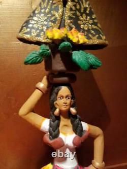 Larger Virgin of Soledad Market Vendor woman Concepcion Josefina Aguilar Mexico