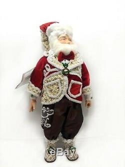 Lavish Sweet Christmas Santa Doll 18 Adjustable Hat- Katherine's Collection