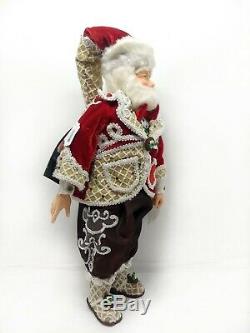 Lavish Sweet Christmas Santa Doll 18 Adjustable Hat- Katherine's Collection