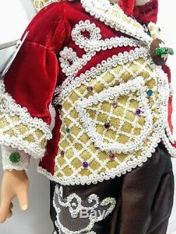 Lavish Sweet Christmas Santa Doll 18 Adjustable Hat- Katherine's Collection