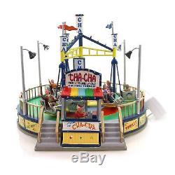 Lemax Cha Cha Village Collection Animated Carnival Ride, WORKING