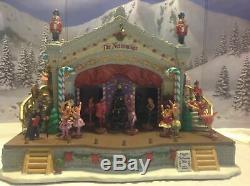 Lemax Christmas Nutcracker Suite Stage Show Action/Lites Music Box SEE VIDEO