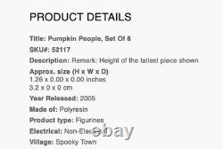 Lemax/DEPT 56 Spooky Halloween Pumpkin Patch LOT OF 15 Pieces Lemax/DEPT 56 Spooky Halloween Pumpkin Patch LOT OF 15 Pieces