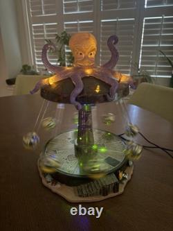 Lemax Spooky Town Octo-Swing 14379 Lights Sounds Animated Carnival Ride
