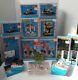 Lemax Summer Americana Set Lot 4th Of July Red White And Blue Micheals Exclusive