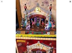 Lemax The Nutcracker Suite Ballet Moving Ballerinas Lights Music Box -See Video