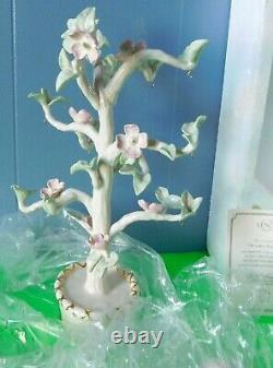 Lenox Easter Decoration Dogwood Tree 12 Ornaments Fine China 2004