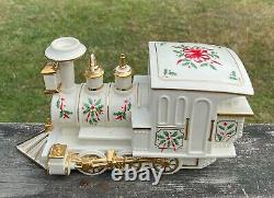 Lenox For The Holidays Holiday Junction Collection Engine Porcelain Train