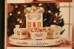 Lenox Holiday 7 Piece Lazy Susan Centerpiece NIB