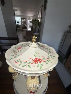 Lenox Holiday Carnival Swing Musical Animated Centerpiece