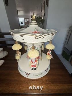 Lenox Holiday Carnival Swing Musical Animated Centerpiece