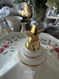 Lenox Holiday Carnival Swing Musical Animated Centerpiece