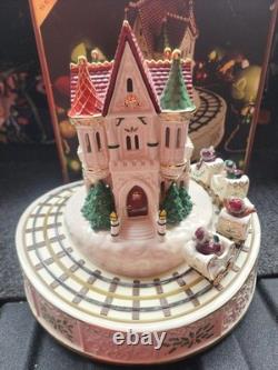 Lenox for the Holidays Musical Santa Roller Coaster MIB Porcelain Christmas +box