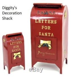 Letters for Santa Mailbox Christmas Decoration Indoor/Outdoor Christmas Decor