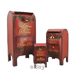 Letters for Santa Mailbox North Pole Indoor/Outdoor Christmas Decor BLEMISHED