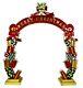 Life-size Christmas Archway Presents, Candy Canes, Led Lights Commercial Decor