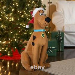 Life Size Santa Scooby Doo Singing Animated Christmas Decoration Anime Holiday