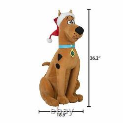 Life Size Santa Scooby Doo Singing Animated Christmas Decoration Holiday Prop