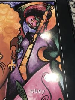 Lionel Milton 2001 Framed Print. Mardi Gras Music New Orleans 2002 Jazz