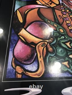 Lionel Milton 2001 Framed Print. Mardi Gras Music New Orleans 2002 Jazz