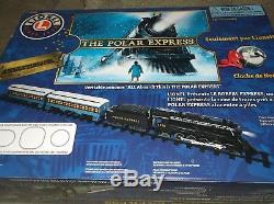 Lionel The Polar Express Train Set 7-11803 Battery Operated Santa Bell Nib