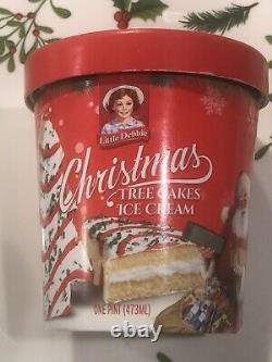 Little Debbie Christmas Tree Cake ce Cream Incredibly Rare, Impossible To Find