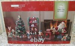 Living Home Christmas 8 pc. Santa Scene Fine Porcelain