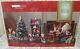 Living Home Christmas 8 Pc. Santa Scene Fine Porcelain