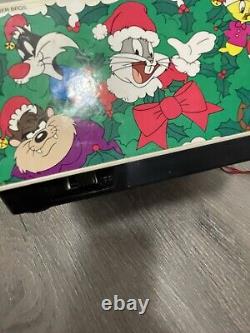 Looney Tunes Tree Trimmers Christmas Decoration VTG Animatronic Ladder Gift
