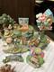 Lot Easter Bunny Spring Village Mountain, Rubber Stamps Art Kit And Much More