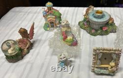 Lot Easter Bunny Spring Village Mountain, Rubber Stamps Art Kit And Much More