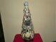 Lot Lb Vintage Modern Rhinestone Jewelry Christmas Tree Not Framed 22 High