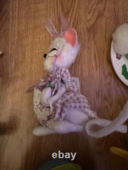 Lot Of 18 Annalee Easter And Spring Time Various Sizes And Years Figures