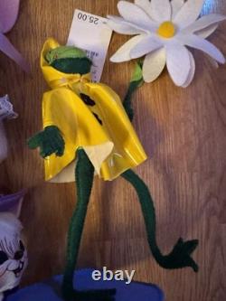 Lot Of 18 Annalee Easter And Spring Time Various Sizes And Years Figures