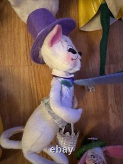 Lot Of 18 Annalee Easter And Spring Time Various Sizes And Years Figures