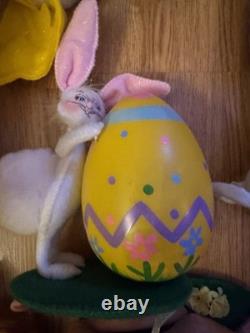 Lot Of 18 Annalee Easter And Spring Time Various Sizes And Years Figures