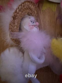 Lot Of 18 Annalee Easter And Spring Time Various Sizes And Years Figures