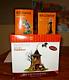 Lot Of 3 Department 56 Halloween Village Decorations (buy 1-some-all)