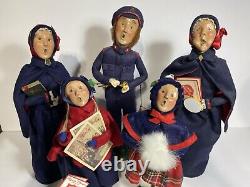 Lot Of Five Buyers Choice Caroler Dolls The Salvation Army Series 90's Christmas