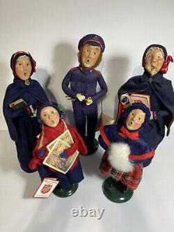 Lot Of Five Buyers Choice Caroler Dolls The Salvation Army Series 90's Christmas