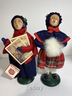 Lot Of Five Buyers Choice Caroler Dolls The Salvation Army Series 90's Christmas