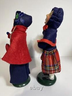 Lot Of Five Buyers Choice Caroler Dolls The Salvation Army Series 90's Christmas