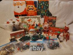Lot Of Fun Vintage Retro MCM Christmas Kitschy Decorations 50s 60s 70s Japan