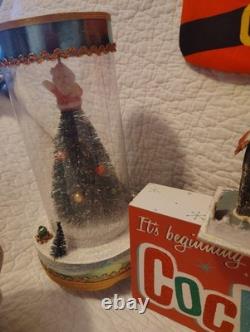 Lot Of Fun Vintage Retro MCM Christmas Kitschy Decorations 50s 60s 70s Japan