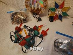 Lot Of Fun Vintage Retro MCM Christmas Kitschy Decorations 50s 60s 70s Japan
