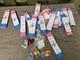 Lot Of Vtg Easy Lite Elkton Sparkler Co Gold Sparklers Advertising Box Only