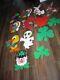 Lot Of 13 Vintage Melted Plastic Popcorn Decorations Free Shipping Read Descrp