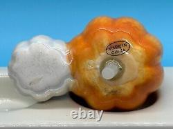 Lot of 2 Nora Fleming Mini Charms Retired Boo Buddy Ghost in EUC & Pumpkins