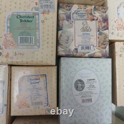 Lot of 42 Enesco Cherished Teddies Vintage Teddy Bear Figurines Boxed Read Lot of 42 Enesco Cherished Teddies Vintage Teddy Bear Figurines Boxed Read