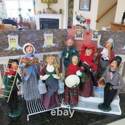Lot of 8 Byers Choice $125.00 for the lot of 8